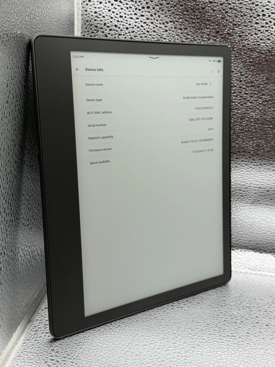 Amazon Kindle Scribe 第1世代 本体 16GB New Amazon Kindle Scribe