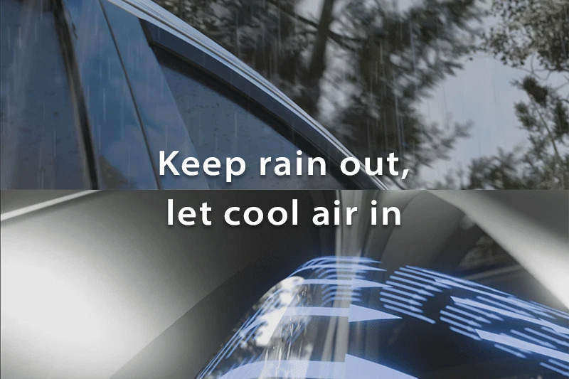 Protectores antiaéreos originales para coche Volkswagen Amarok 2da generación... Foto 2 de 4