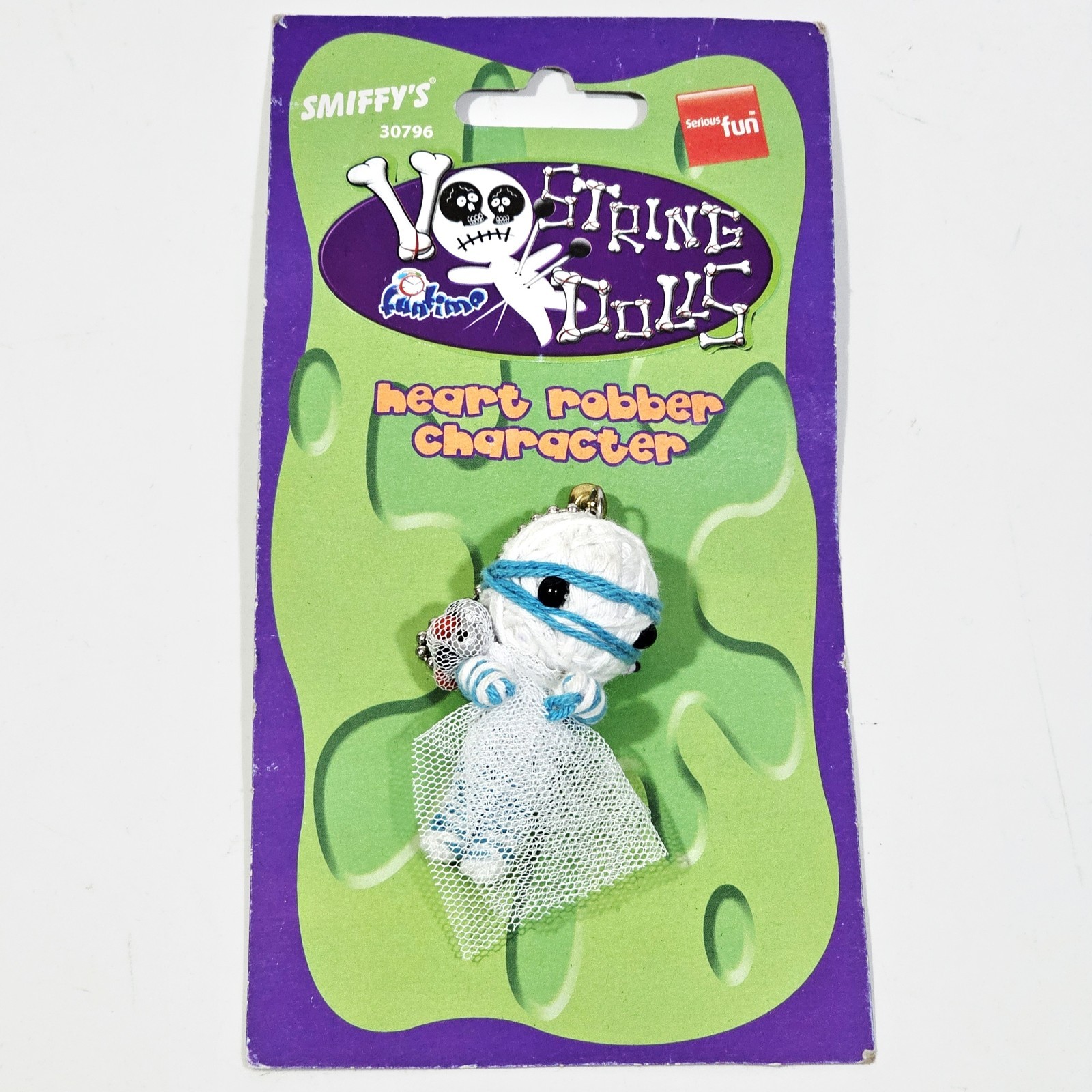 Smiffy's Handmade VOODOO STRING DOLL Buddie HEART ROBBER Halloween Bride Bride