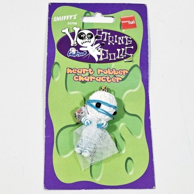 Smiffy's Handmade VOODOO STRING DOLL Buddie HEART ROBBER Halloween Bride Braut