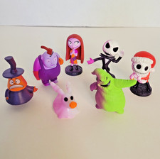 Disney Nightmare Before Christmas 7pc Collectible 2" Figure Set