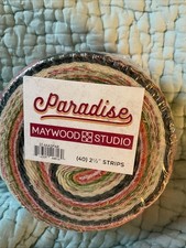 Paradise Jelly Roll By Maywood Studios 40 2.5” Strips Factory Sealed