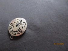 ANHÄNGER- SPINNE -HOPI-OVERLAY-GROßE WEBERIN ALLEN LEBENS- DURCHM. 3,5 cm