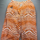 Cleveland Browns Zubaz Pants Mens XL Striped Parachute Baggy NFL Football