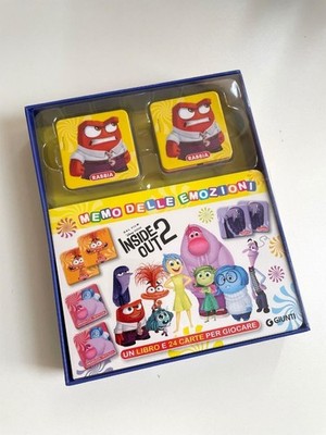 Memo Bücher der Emotionen. Inside Out 2. Ediz. A Colori. Mit 24 Speicherkarten
