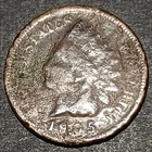 1905 Indian Head Cent Penny Antique Copper U.S.A. One Cent Rough Tough Coin