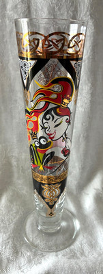 Ritzenhoff Pilsner Beer Glass Germany Princess and Frog