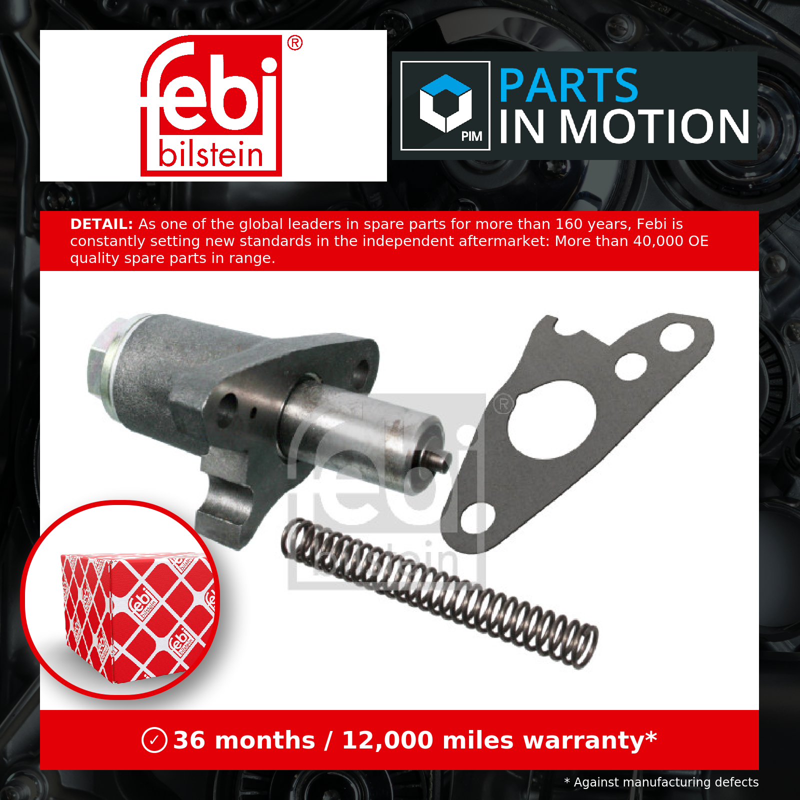 Timing Chain Tensioner 25057 Febi A1230500311 A1230500411 1230500311 1230500411