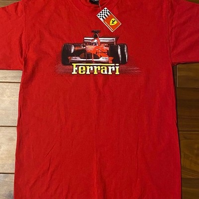 Ferrari Official 1999 Y2K F1 Race T-Shirt Made in USA Vintage Motorsport Tee