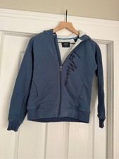 LeMieux Young Rider Hollie Sherpa Lined Hoodie Blue Size 11-12 Yrs