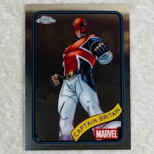 Captain Britain Marvel Topps Chrome 2025 Chromium Card #151