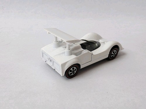 HOT WHEELS REDLINE CHAPARRAL 2G IN WHITE ENAMEL VERY NICE! - Picture 4 of 10
