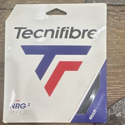 FREE SHIPPING TECNIFIBRE NRG2 16/1.32 Multifilament Tennis Racquet Strings