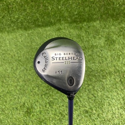 Callaway Big Bertha Steelhead III Fairway 11 Wood   System 3 Ladies Flex RH