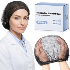 100Pcs Hair Nets for Women Men -Hair Nets for Food Service Workers,Disposab...