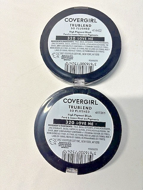 Covergirl Trublend So Flushed High Pigment Blush Love Me #320 - SET of 2 - NEW - Image 3 of 3