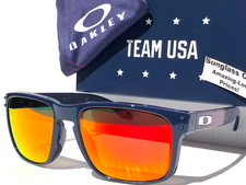 Oakley HOLBROOK Team USA Abyss Blue POLARIZED Galaxy Ruby Lens Sunglass 9102-AQ