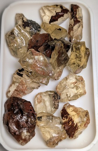 Oregon sunstone gem rough --385 carats-- (P#352)