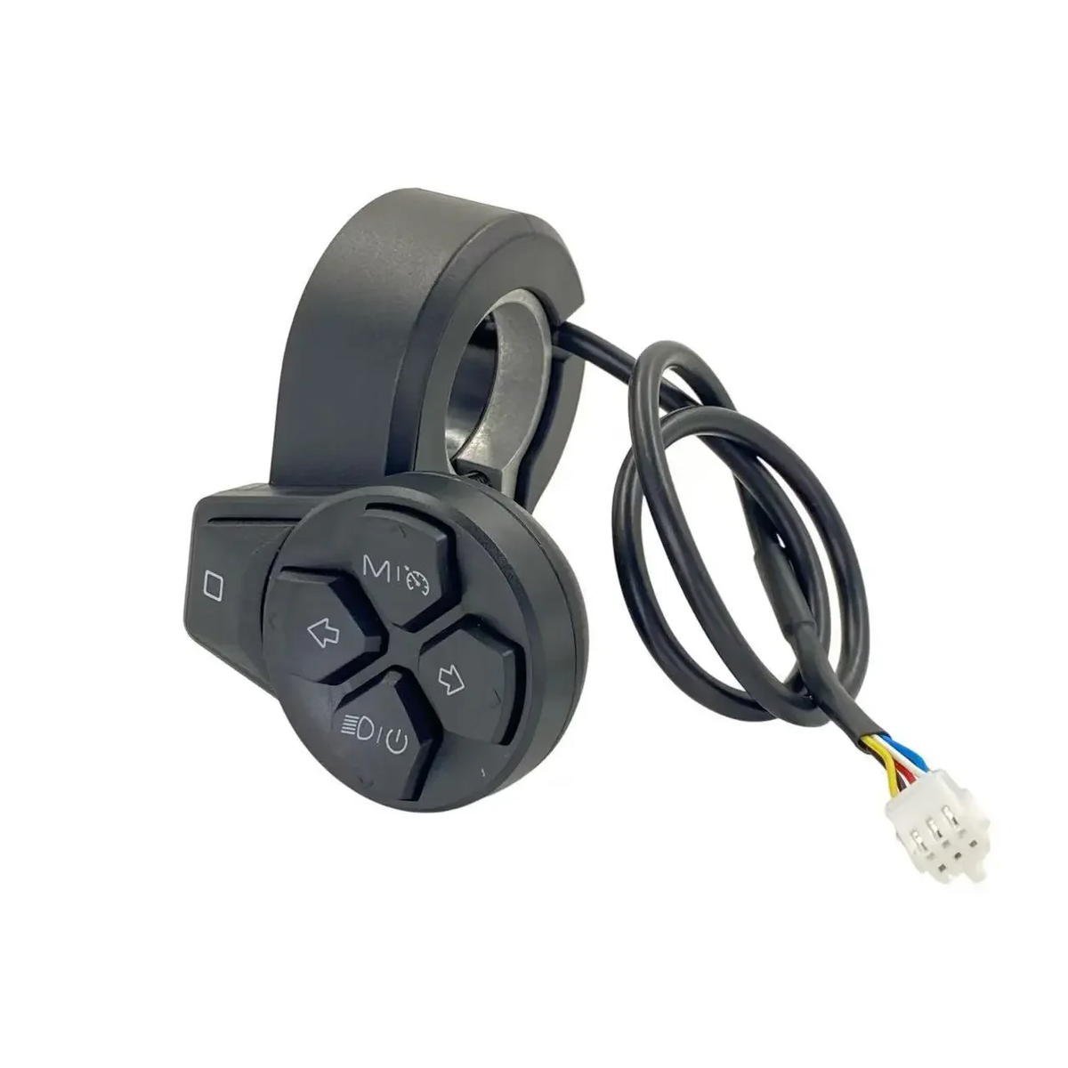 Bouton Rotatif Pour Clignotant Scooter Ninebot ZT3 Pro - Compatible Segway, Remplacement Facile, Couleur Noire - 13