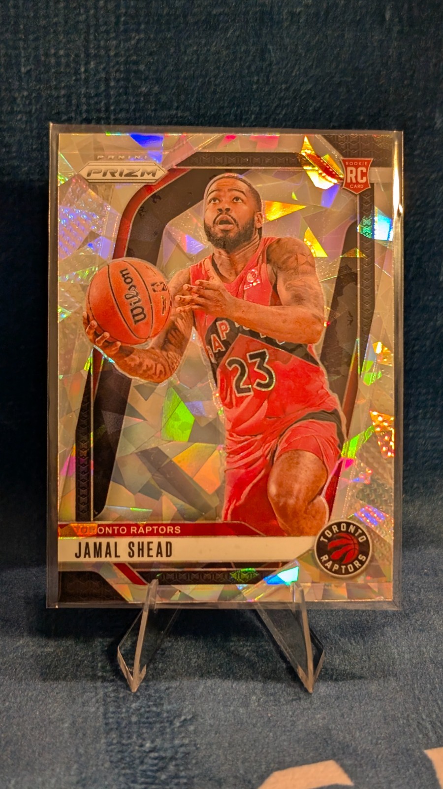 2024-25 Panini Prizm - Jamal Shead #241 Ice Prizm (RC)
