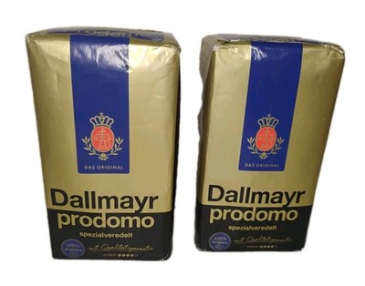 Dallmayr Prodomo Ground Arabica Coffee 500g (17.64 oz) Lot of 2
