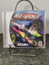 RARE NEW Re-Volt Sega Dreamcast Game  NO CHIPS TEAR RIPS.  