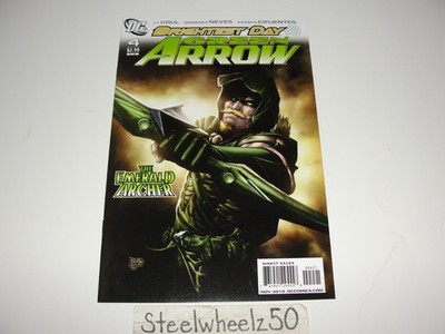 Green Arrow #4 Philip Tan Variant DC Comics 2010 Brightest Day Martian Manhunter