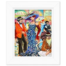 Patricia Govezensky- Original Acrylic on Canvas "A Symphony of Color"