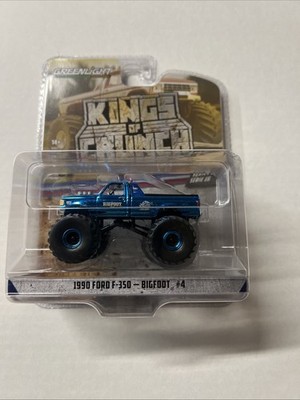 GREENLIGHT KINGS OF CRUNCH 1990 Ford F 300 Bigfoot Number Four Chase