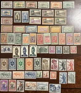 Cameroun Stamps 1916-1956 Cameroons Tiger French Overprint Postage Due Air Mail