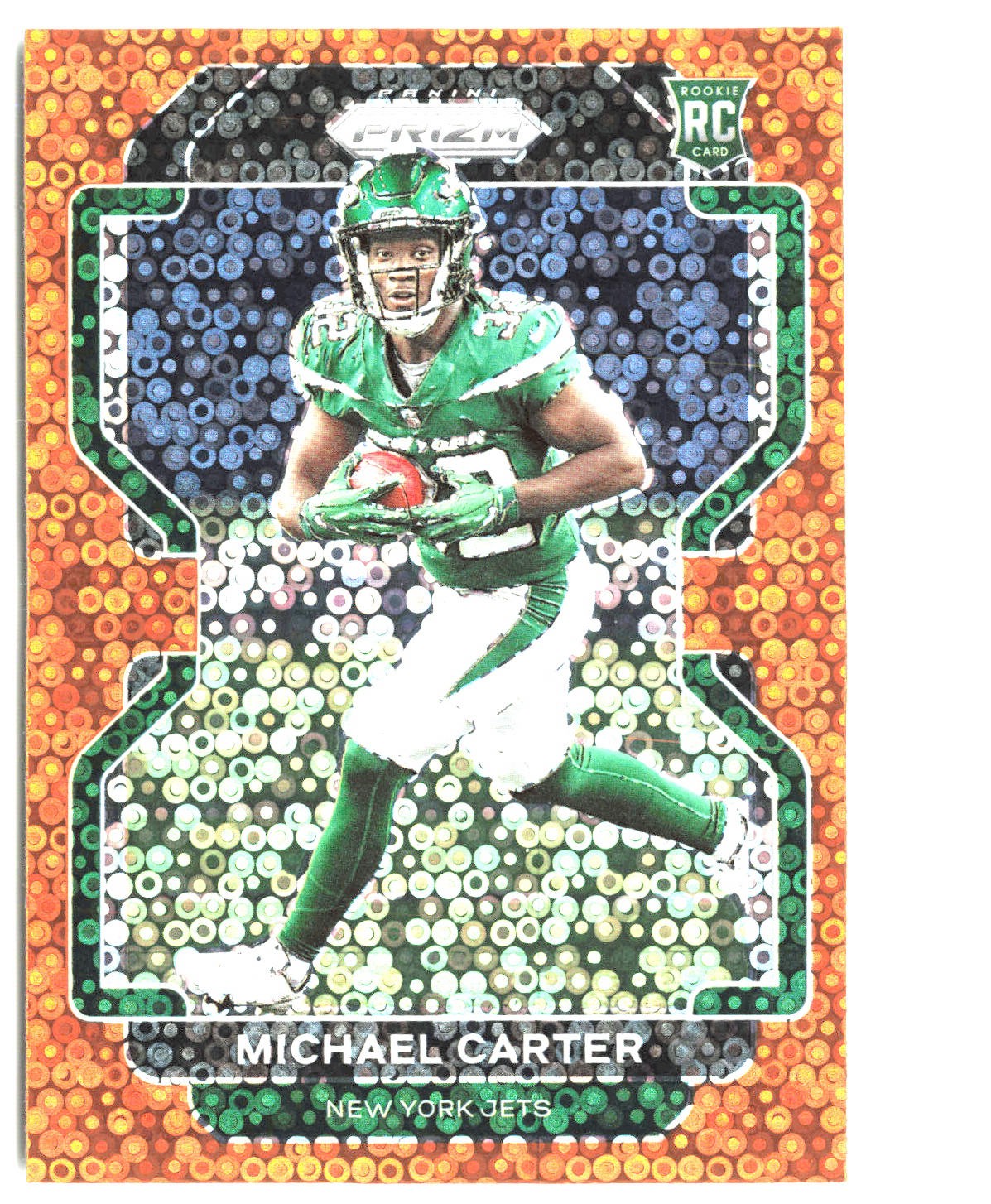 2021 Panini Prizm #365 Michael Carter No Huddle