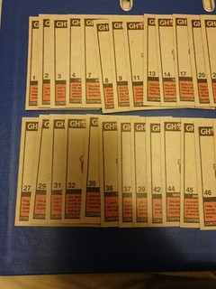 ghostbusters 2 topps 1989 49 different cards. near mint condition