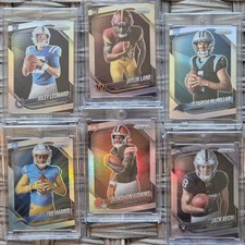 PRIZM True Silver Rookie VARIATION Lot (6 Cards) - Magnetic Cases INCLUDED - NM