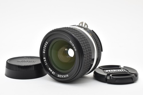 SIC S/N837xxx [Top MINT] Nikon Ai-s Ais Nikkor 28mm f/2.8 MF Lens From JAPAN