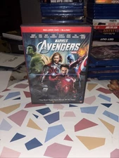 The Avengers (Blu-ray/DVD, 2012, 2-Disc Set, DVD/Blu-ray)