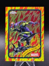 2025 Topps Chrome Marvel GREEN GOBLIN Human Torch Refractor /39 #161
