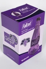 🚀Official FALLOUT Nuka Grape Glass Bottle & 10 Bottle Caps NEW