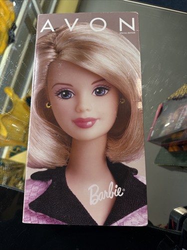 Mattel Barbie Avon 1998 Edizione Speciale Bionda Rappresentante NRFB Vintage - Foto 3 di 9