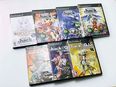 Dot Hack Infection Mutation Outbreak Quarantine GU 1 2 3 4 (PS2) [CIB / SEALED]