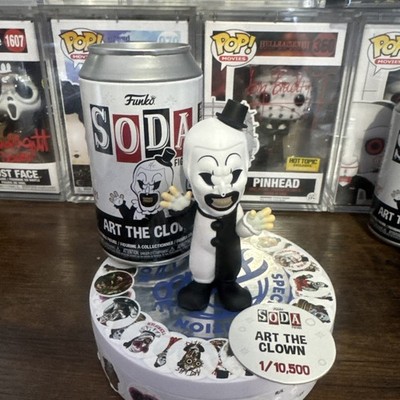 Funko Pop Terrifier Soda Art The Clown Hot Topic Scare Fair 2024 Exclusive