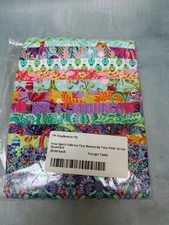 Free Spirit Tula Pink Tiny Beasts Fat Quarter Fabric Bundle 12 Piece