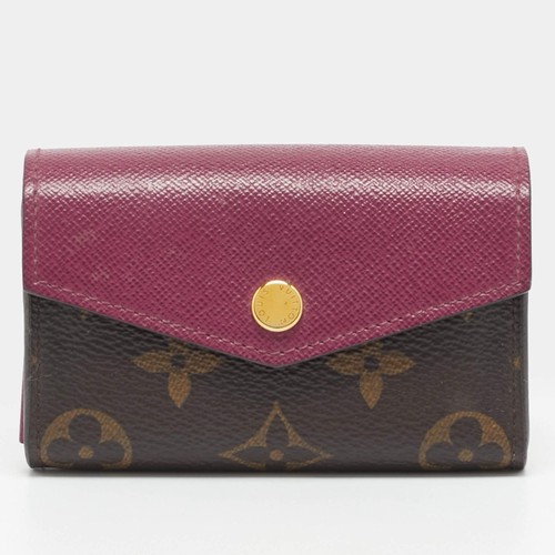 Louis Vuitton Sarah Multicartes Aurore Monogram Canvas Wallet