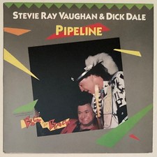 Stevie Ray Vaughan/Dick Dale &ldquo;Pipeline&rdquo; 33-1/3 2-Sided Single 1987 Back to Beach