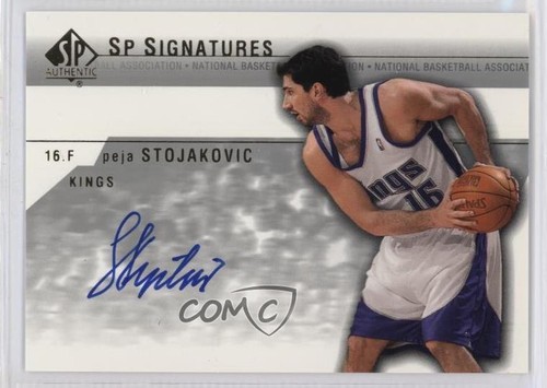 Peja Stojakovic #PS-A 2003 SP Authentic Signatures card