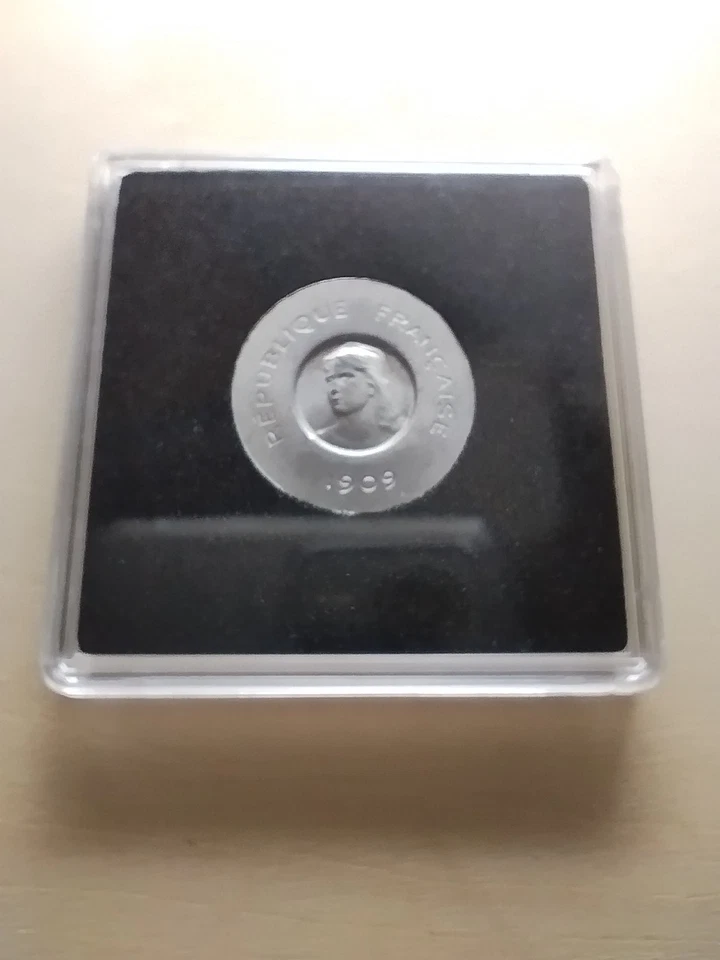 Belle Monnaie France François Rude essai 10 Centimes 1909 Aluminium - Photo 4/4