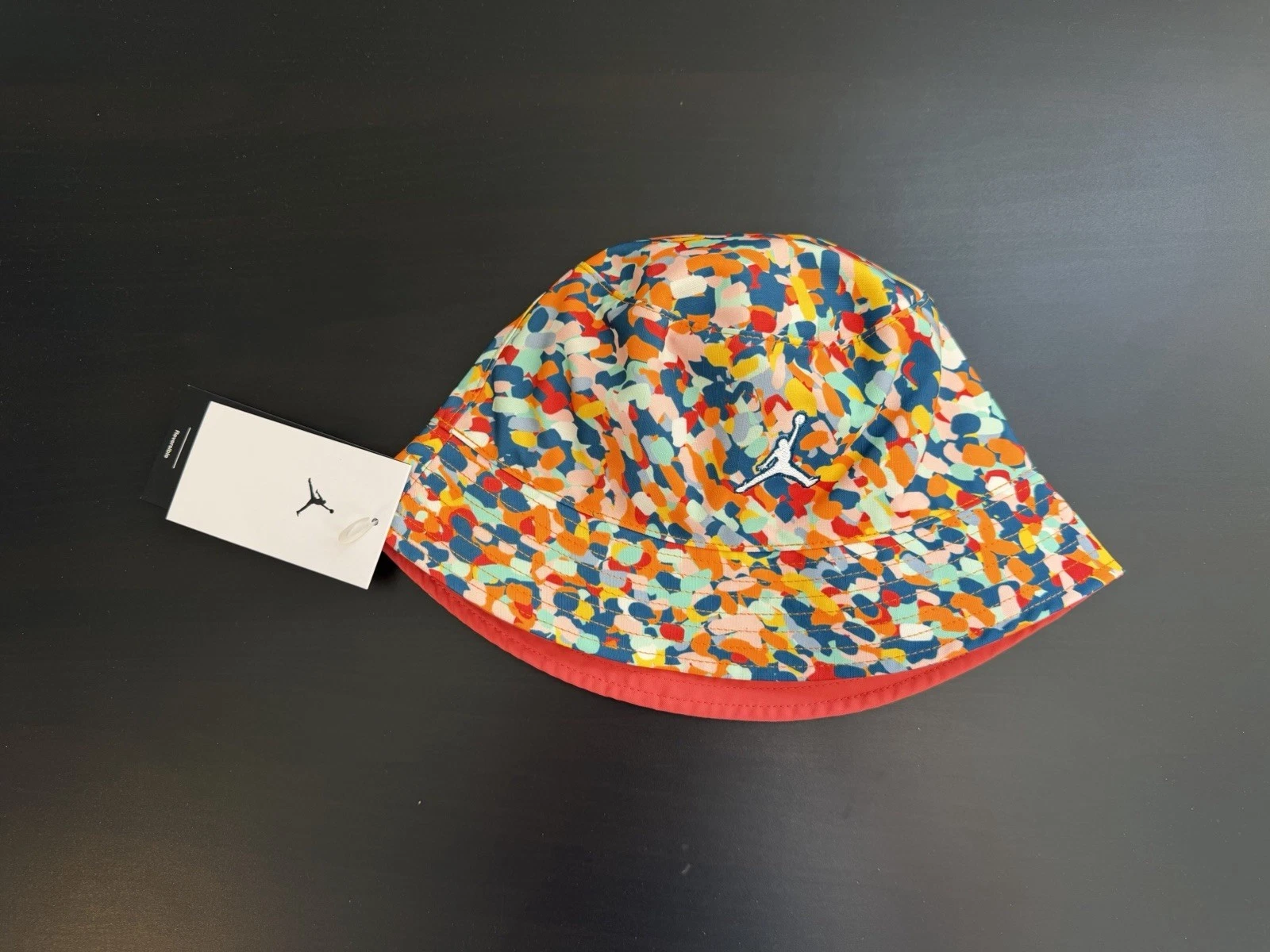 Air Jordan Apex Reversible Multicolour Bucket Hat Medium Adults - New With Tags