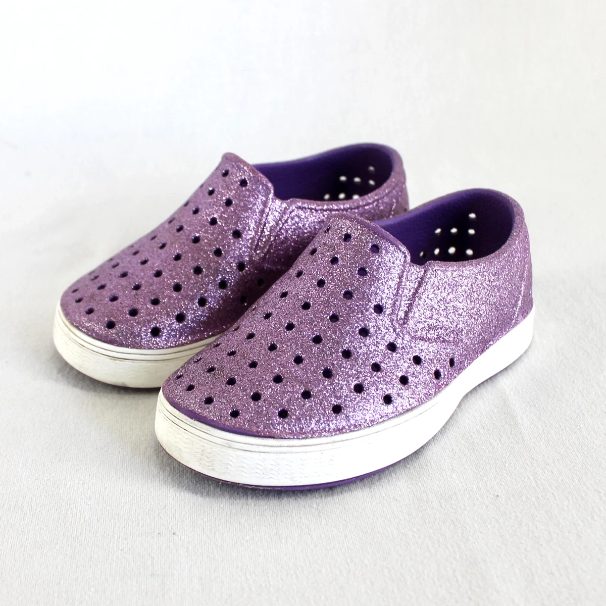 Purple Glitter Loafers sz 11 NXY Men main image 2