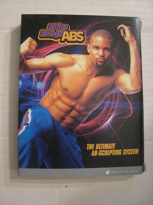 Hip Hop Abs; Shaun T; Ultimate Ab-Sculpting System DVD 3-Disc Set With Booklets