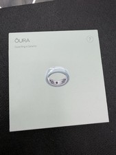 Oura Ring 4 Ceramic Smart Ring Activity Tracker Size 7 - Tide Color - Brand New