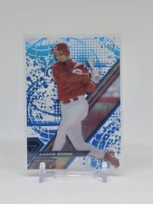 2017 Topps High Tek Aaron Boone Blue Rainbow /75